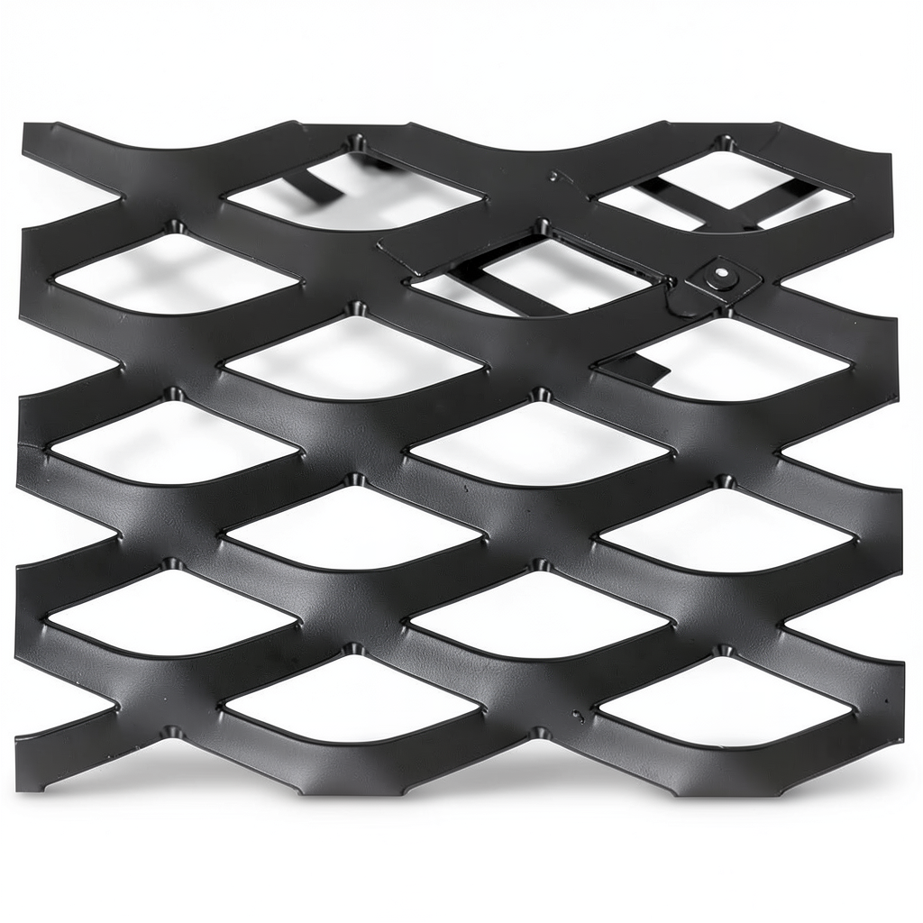 Hot Rolled Black Steel Expanded Metal Mesh Thickness 2.7 mm Width 1.22 m Length 6 m