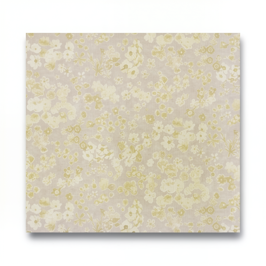 Dutch Floral Wallpaper 10 m x 0.53 m Beige, Model 221301