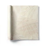 Dutch Leaf Patterned Wallpaper 10 m x 0.53 m Beige, Model 221310