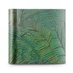 Dutch Leaf Patterned Wall Covering 10m x 0.53m Green, Model 221311