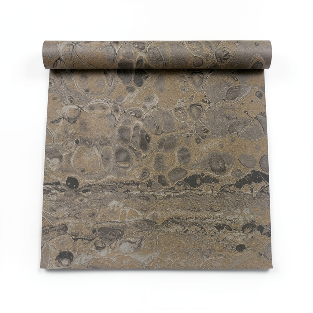 Patterned Wall Decoration 10m x 0.53m Dark Brown, Model 73519
