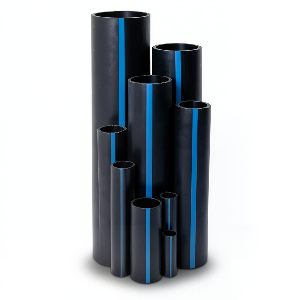 مواسير HDPE سابكو PE 100 ضغط 16 بار قطر خارجي 90 مم سمك 8.2 مم لون اسود | سابكو