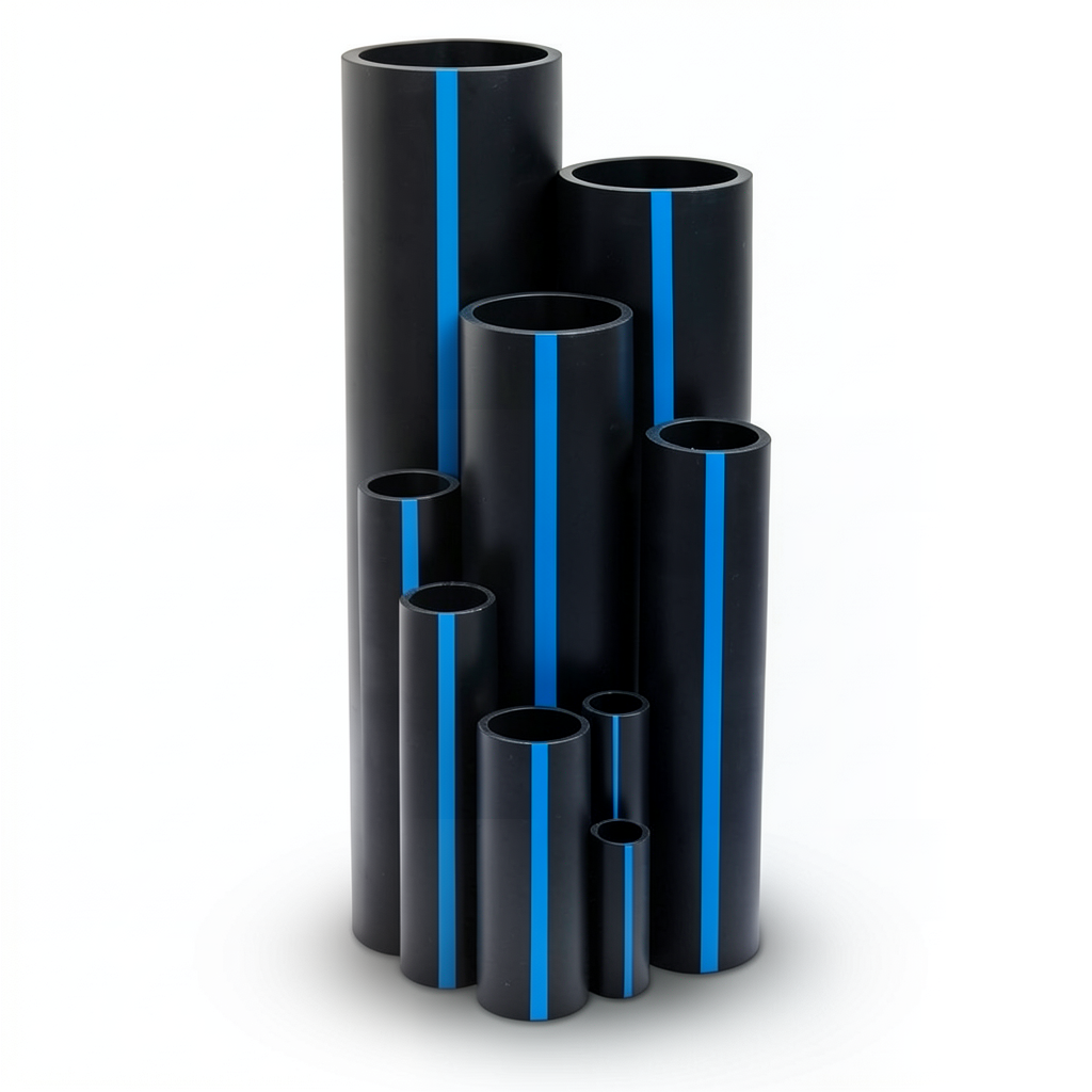أنابيب HDPE سابكو PE 100 ضغط 16 بار قطر خارجي 140 مم سمك 12.7 مم لون أسود | سابكو