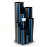 Sappco HDPE Pipes PE 100 Pressure 16 Bar Outside Diameter 160 mm Thickness 14.6 mm Black Color | SAPPCO