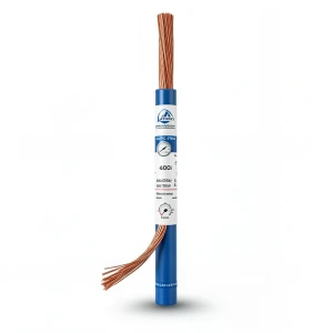 CU/PVC Stranded Copper Wire 400mm2 Conductor, 450/750V, Blue | Jeddah Cables Company