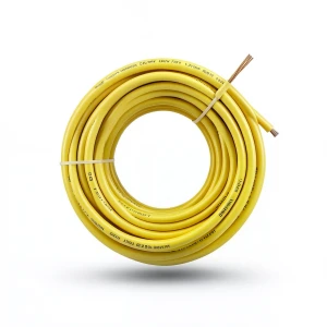 سلك مفرد نحاس مجدول CU/PVC مقاس 1.5mm 450/750 فولت لون أصفر | شركة كابلات جدة