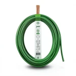 50sq mm Single Core Stranded Wire CU/PVC, 450/750V, Green | Jeddah Cables Company
