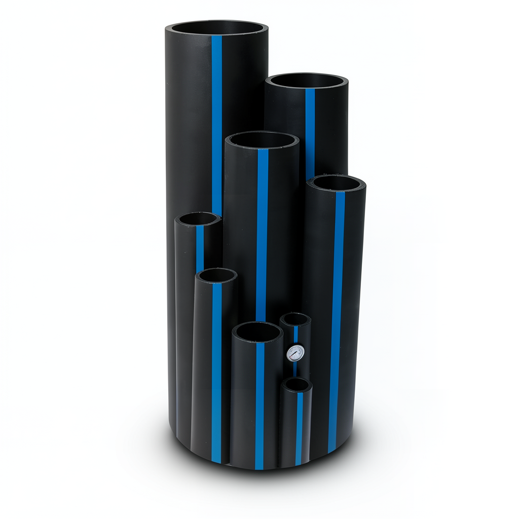 مواسير HDPE سابكو PE 100 ضغط 12.5 بار قطر خارجي 630 مم سمك 46.3 مم لون اسود | سابكو