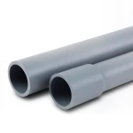 UPVC Pipes Nominal Pressure 17.2 Bar Size 3 inch Thickness 5.2 mm Gray