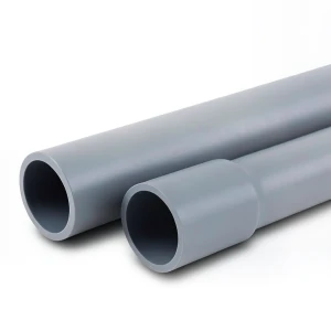 مواسير UPVC ضغط 17.2 بار مقاس 3 إنش سمك 5.2 مم لون رمادي