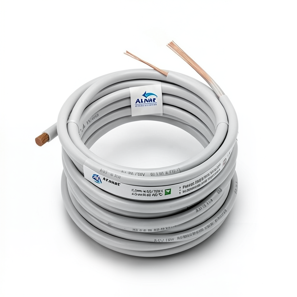 Flexible Electric Wire 1.5mm 450/750V Copper Conductor 0.25mm Diameter Heat Resistant PVC | Al Fanar