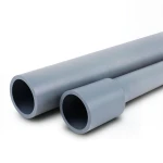 UPVC Pipes Sewage/Drainage System Nominal Pressure 16 Bar OD 20 mm Thickness 1.5 mm Gray