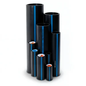 HDPE Pipes PE 100 Pressure 16 Bar 40 mm OD 3.7 mm Thickness Black | SAPPCO