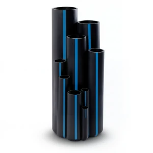 مواسير HDPE سابكو PE 100 ضغط 16 بار قطر خارجي 50 مم سمك 4.6 مم لون اسود | سابكو