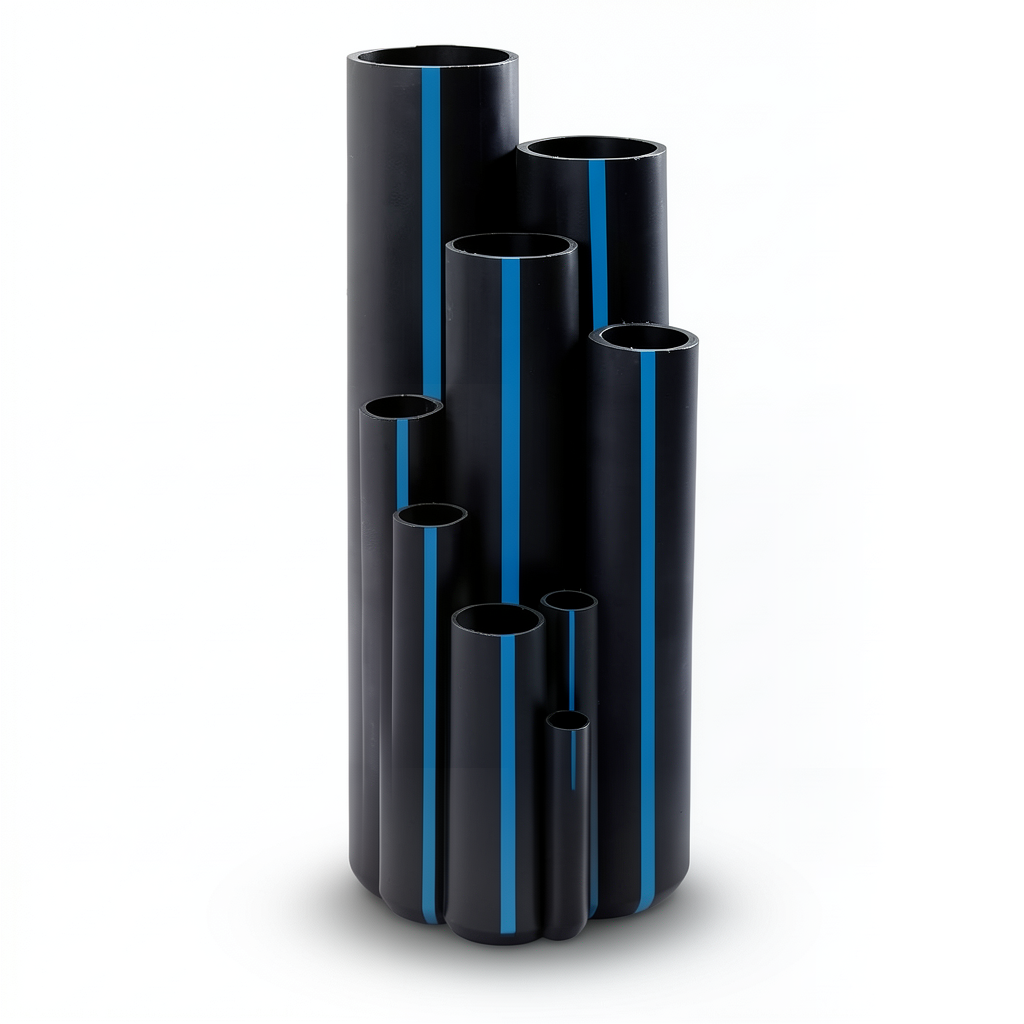مواسير HDPE سابكو PE 100 ضغط 16 بار قطر خارجي 50 مم سمك 4.6 مم لون اسود | سابكو