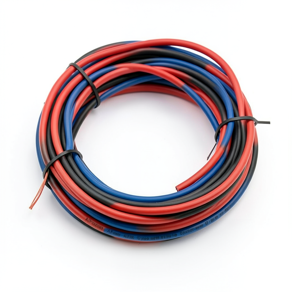 لفة سلك مرن نحاس 4 مل 450/750 فولت، موصل 0.30 مم، عزل PVC مقاوم للحرارة | شركة الفنار