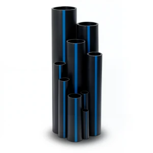 مواسير HDPE سابكو PE 100 ضغط 16 بار قطر خارجي 90 مم سمك 8.2 مم لون اسود | سابكو