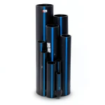 Sappco HDPE Pipes PE 100 Pressure 16 Bar Outside Diameter 110 mm Thickness 10 mm Black | SAPPCO
