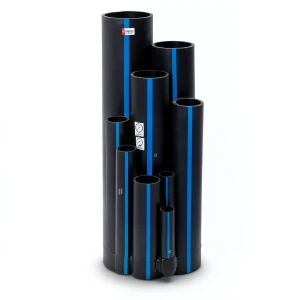 أنابيب HDPE سابكو PE 100 ضغط 16 بار قطر خارجي 110 مم سمك 10 مم لون اسود | سابكو