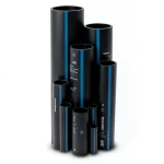 Sappco HDPE Pipes PE 100 Pressure 16 Bar Outside Diameter 125 mm Thickness 11.4 mm Black | SAPPCO