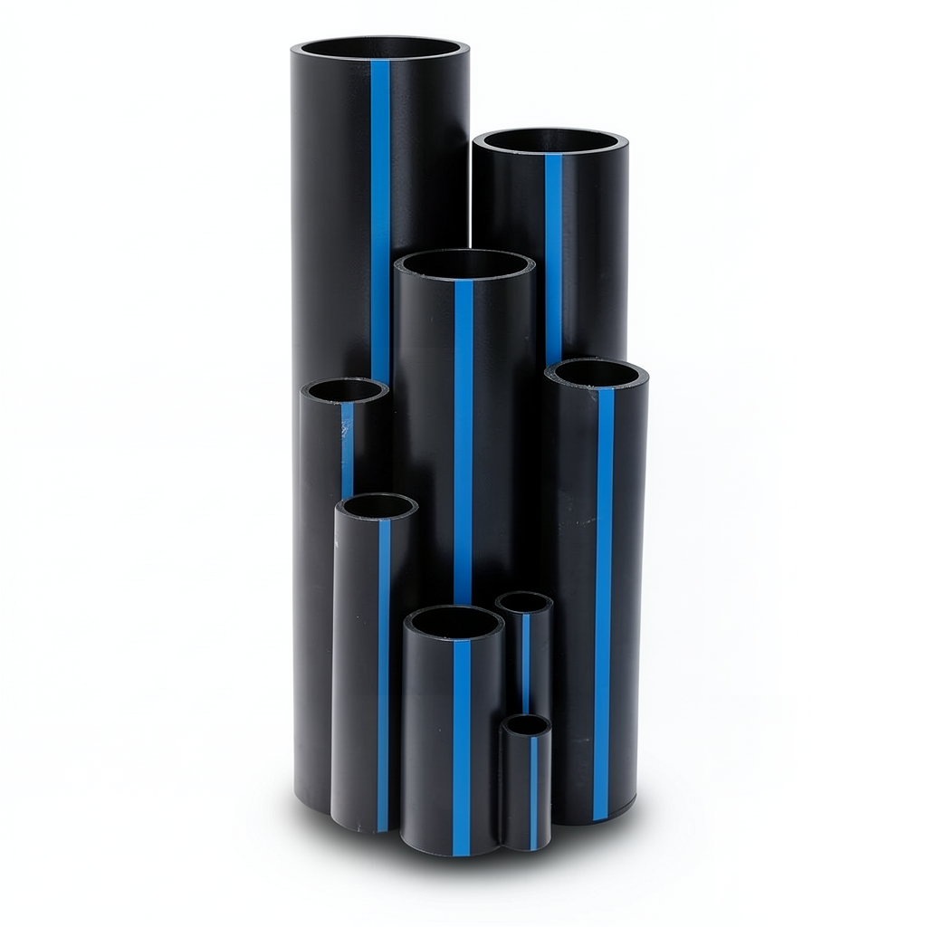 أنابيب HDPE سابكو PE 100 ضغط 16 بار قطر خارجي 140 مم سمك 12.7 مم لون أسود | سابكو