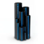 Sappco HDPE Pipes PE 100 Pressure 16 Bar Outside Diameter 200 mm Thickness 18.2 mm Black Color | SAPPCO
