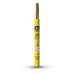 Single Core Stranded Electric Wire CU/PVC 70mm2 450/750V Yellow | Jeddah Cables Company