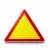 Yellow Triangular Danger Warning Sign