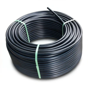 لفة أنابيب بلاستيك HDPE ضغط 19.2 بار PE 100 قطر خارجي 63 مم SDR 7.4 لون أسود