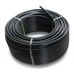 لفة أنابيب بلاستيك HDPE ضغط 19.2 بار PE 100 قطر خارجي 75 مم SDR 7.4 لون أسود