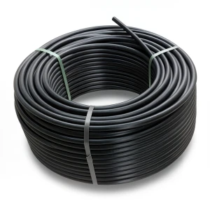 لفة أنابيب بلاستيك HDPE ضغط 19.2 بار PE 100 قطر خارجي 75 مم SDR 7.4 لون أسود
