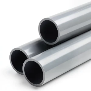 UPVC Plastic Pipe Class 0 Size 2 1/2 inch Thickness 2.2 mm Gray Color
