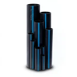 Sappco HDPE Pipe DR 21 Pressure 6.9 Bar Size 90 mm Thickness 4.3 mm Black | SAPPCO