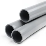 أنابيب بلاستيك UPVC كلاس 0 مقاس 3 إنش سمك 2.2 مم لون رمادي