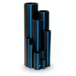 Sappco HDPE Pipe DR 21 PN 6.9 Bar Size 160 mm Thickness 7.6 mm Black | SAPPCO