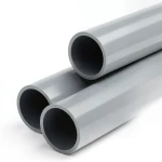 انابيب بلاستيك UPVC كلاس 0 مقاس 8 إنش سماكة 3.7 ملم لون رمادي