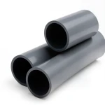 أنابيب بلاستيك UPVC كلاس 6 مقاس 3/4 إنش سماكة 3.4 مم لون رمادي غامق