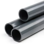 أنابيب بلاستيك UPVC كلاس 6 مقاس 1 إنش سماكة 4 ملم لون رمادي غامق