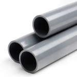 انابيب بلاستيك UPVC كلاس 0 مقاس 4 إنش سماكة 2.8 ملم لون رمادي