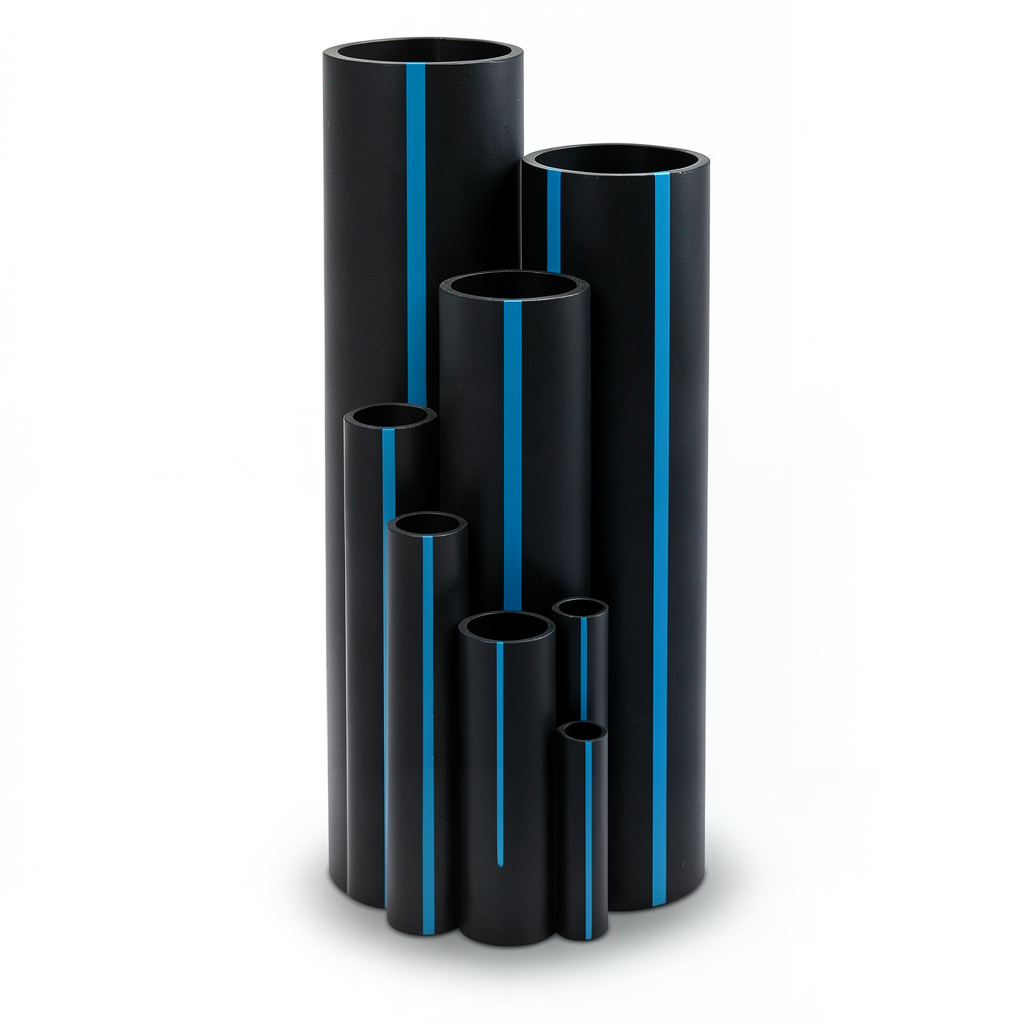 Sappco HDPE Pipe DR 21 PN 6.9 Bar Size 500 mm Thickness 23.8 mm Black | SAPPCO
