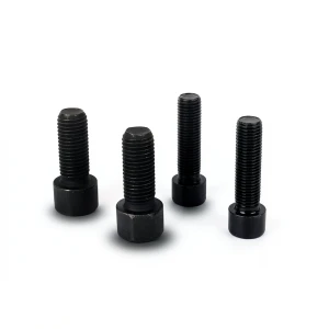 Grade 8.8 Full Thread Hex Socket Cap Screws - Black Oxide Finish