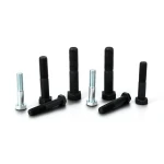 Grade 8.8 Partial Hex Socket Screws with Low Shank (Zinc/Black Oxide)