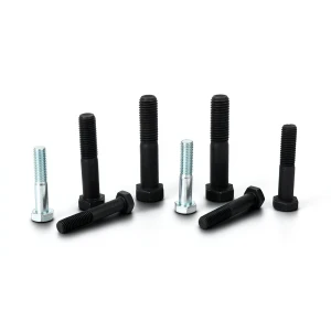 Grade 8.8 Partial Hex Socket Screws with Low Shank (Zinc/Black Oxide)