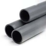 أنابيب بلاستيك UPVC كلاس 6 مقاس 3/4 إنش سماكة 3.4 مم لون رمادي غامق