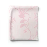 Italian Wallpaper 10m x 1.06m Light Pink Color, Model 4758
