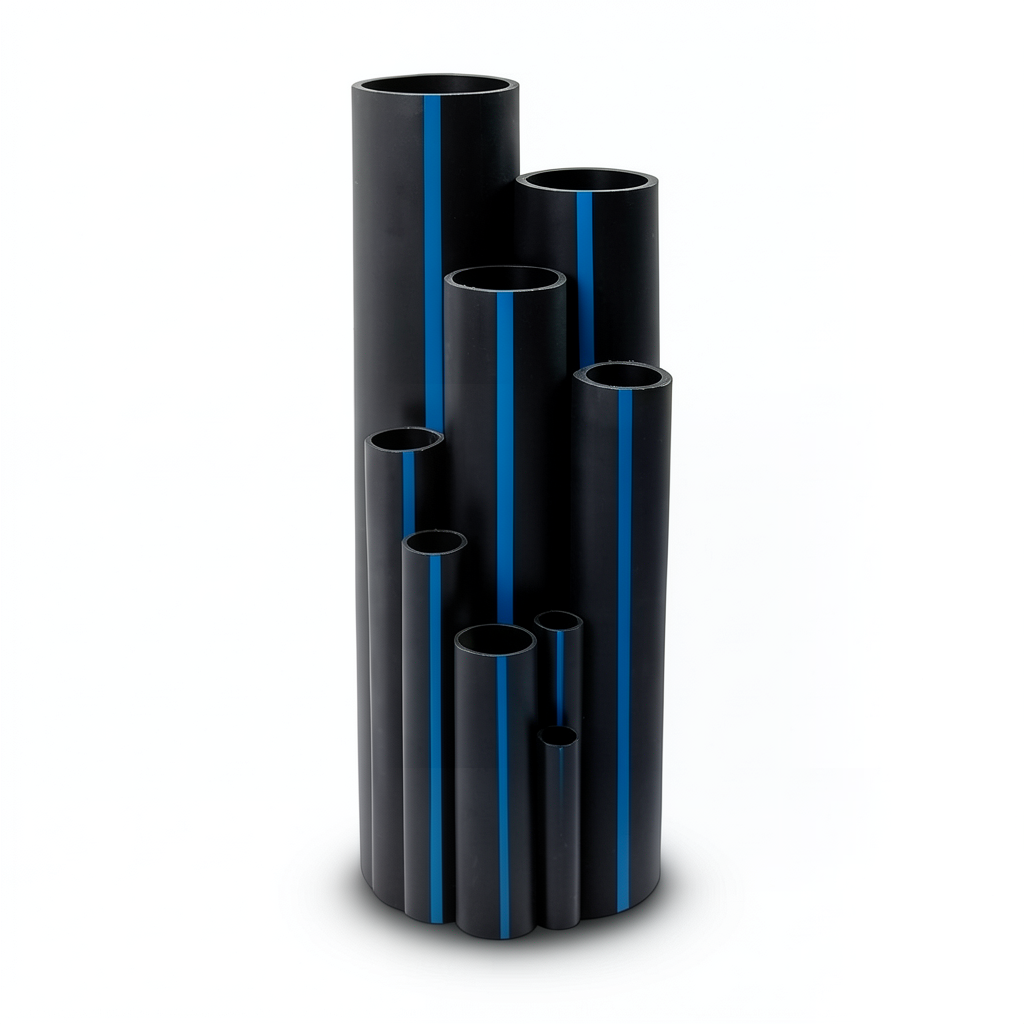 مواسير HDPE سابكو DR 17 ضغط 8.6 بار مقاس 250 مم سمك 14.7 مم لون اسود | سابكو