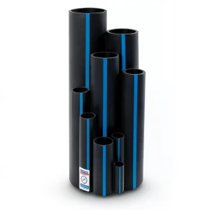 أنابيب HDPE سابكو DR 17 ضغط 8.6 بار مقاس 280 مم سمك 16.5 مم لون اسود | سابكو