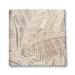 Dutch Leaf Patterned Wallpaper 10 m x 0.53 m Beige, Model 221310
