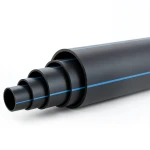 HDPE Polyethylene Pipe PN 12.5 Bar PE 100 OD 200 mm SDR 11 Black