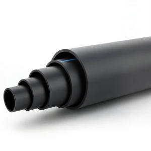 HDPE Pipe Nominal Pressure 12.5 Bar PE 100 OD 225 mm SDR 11 Black
